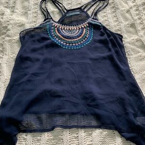 Three strap tank top